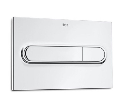 Клавиша смыва двухрежимная Roca PL1 глянцевый хром 7890095001