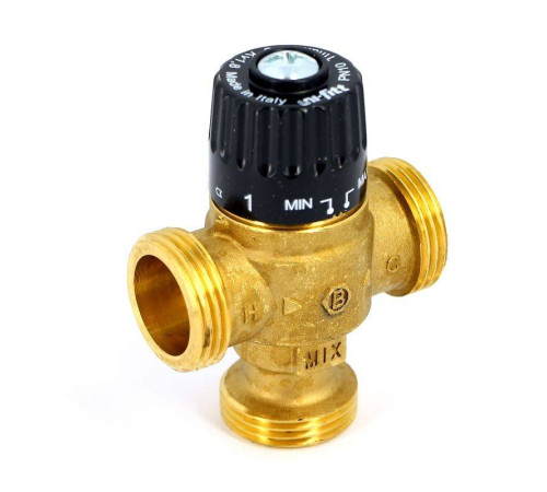 Клапан термосмесительный Uni-Fitt 1 30-65°C смешение в центр 353G2240