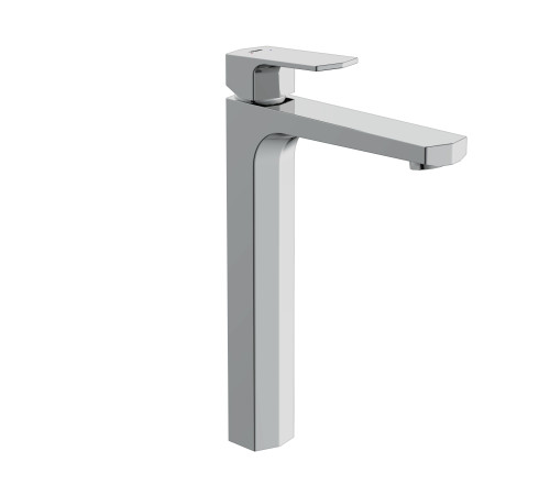 Смеситель для раковины высокий Cersanit WISLA однорычажный с донным клапаном 63059