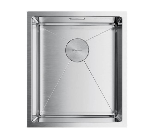 Кухонная мойка Omoikiri Taki 38-U/IF-IN 38x44 см нержавеющая сталь 4973043