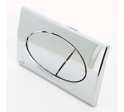 Кнопка смыва Alcaplast M71 хром глянец M71