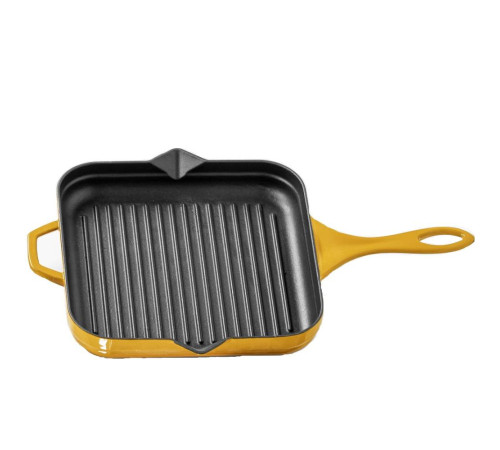 Сковорода-гриль квадратная Hascevher GTV 2828 Yellow 28х28 см A852528