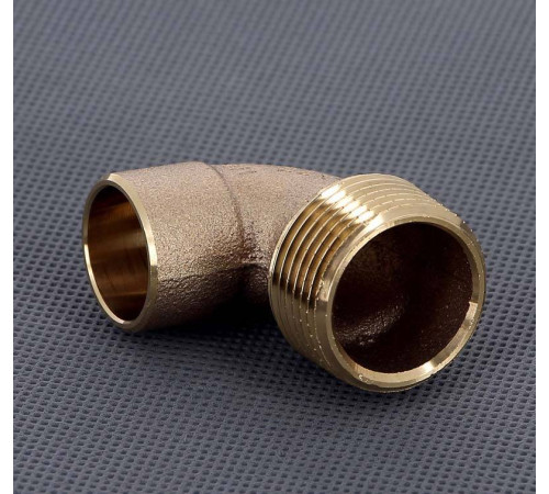 Угол 90° бронзовый Viega пайка-НР 22х1 144067