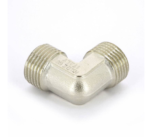 Угольник резьбовой Tiemme 1/2 Н-Н никелированный 1500264