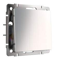 Выключатель одноклавишный (глянцевый никель) W1110002