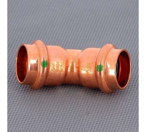 Угол пресс 45° Viega Profipress 22 мм медь 292355