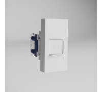W1281101/ Модульная розетка Ethernet RJ-45 6 cat. 22,545 (белый) W1281101