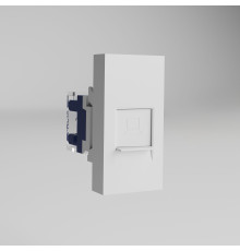 W1281101/ Модульная розетка Ethernet RJ-45 6 cat. 22,545 (белый) W1281101