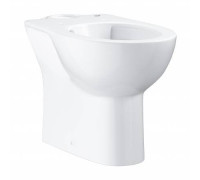 Унитаз напольный безободковый GROHE Bau Ceramic горизонтальный выпуск 39349000