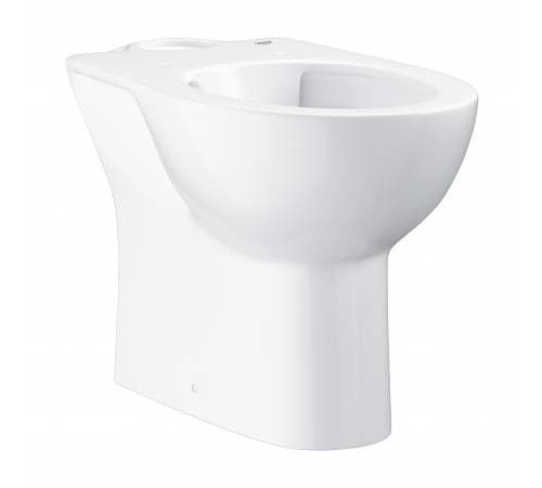 Унитаз напольный безободковый GROHE Bau Ceramic горизонтальный выпуск 39349000