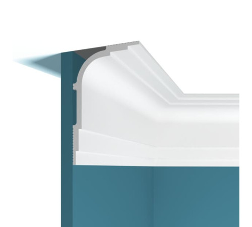 Карниз потолочный Perfect Plus P104 из ударопрочного полимера P104