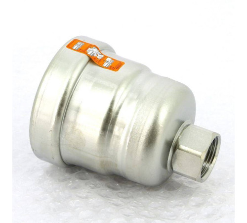 Заглушка пресс из нержавеющей стали Viega Sanpress Inox 64х3/4 ВР с дренажным отверстием 578183