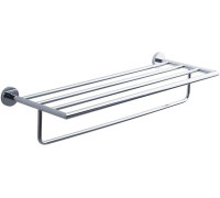 Полка для полотенец с полотенцедержателем Allen Brau Priority хром 6.31014-00