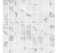 Мозаика Kerranova Marble Trend K-1000/LR/m01 Carrara 30x30 см K-1000/LR/m01/300x300x10