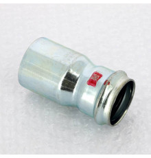 Муфта-вставка пресс из оцинкованной стали Viega Prestabo 42х35 мм 558574