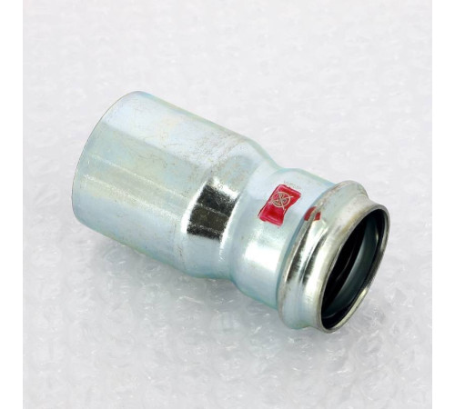 Муфта-вставка пресс из оцинкованной стали Viega Prestabo 42х35 мм 558574
