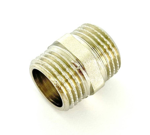 Ниппель LD Pride 1/2 никелированный LD.67.501.15