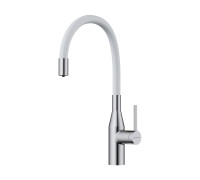 Смеситель для кухни Omoikiri Yatomi 2 Plus BN-WH с гибким изливом и подключением фильтра 4994345