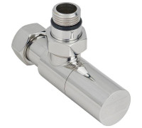 Вентиль угловой Сунержа Цилиндр G 1/2 HP - G 3/4 НГ черный матовый 31-1400-1234