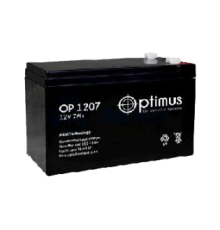 Аккумулятор Optimus GS-7-12 AGM 12 В 7 Ач GS-7-12