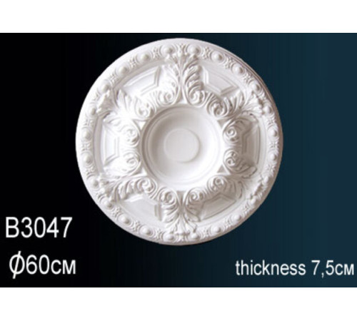 Розетка потолочная Perfect B3047 полиуретановая 470 мм B3047