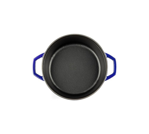 Кастрюля глубокая Hascevher Yeni Derin 24 см синяя A901324