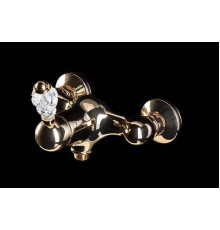 Смеситель для душа Boheme Crystal золото 284-CRST