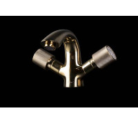 Смеситель для раковины Boheme Royal Cristal золото глянцевое 291-Royal/CRST