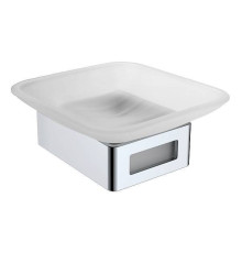 Мыльница подвесная Boheme Q квадратная хром 10943-CR