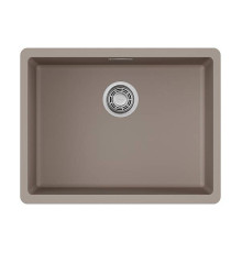 Кухонная мойка Omoikiri Kata 54-U-SA Artgranit 54x42 см бежевый 4993424