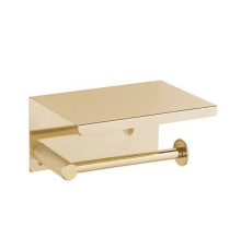 Держатель для туалетной бумаги подвесной Boheme Uno золото 10971-G