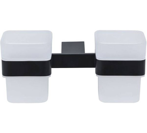 Стаканы с держателем Allen Brau Infinity белый черный 6.21003-31