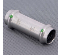 Муфта надвижная пресс Viega Sanpress Inox нержавеющая сталь 22 мм 436391