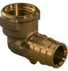 Угольник Uponor Q&E 90° с внутренней резьбой 20-Rp 3/4 латунь 1023025