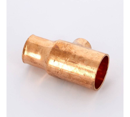 Тройник медный под пайку Viega 28х15х22 мм 106737