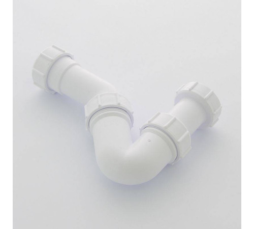 Сифон трубный McAlpine P/S-образный без выпуска регулируемый 90-145 мм MRBD2