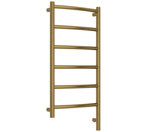 Полотенцесушитель электрический Сунержа Галант 3.1 400х800 мм правое подключение состаренная латунь брашированная 051-6001-8040