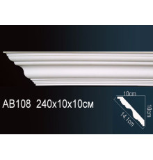 Карниз потолочный полиуретановый Perfect AB108