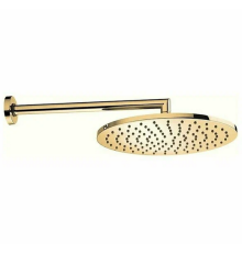 Верхний душ с кронштейном BOSSINI COSMO 280 мм сатинированное золото H70596I.043