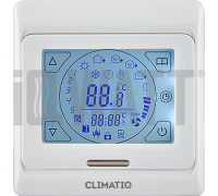 Терморегулятор программируемый CLIMATIQ ST сенсорный белый 20667