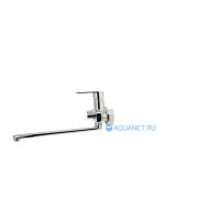 Смеситель для ванны с длинным изливом 35 см Haiba HB22617