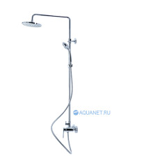 Душевая стойка со смесителем без излива Bravat Opal-C F9125183CP-A1-RUS