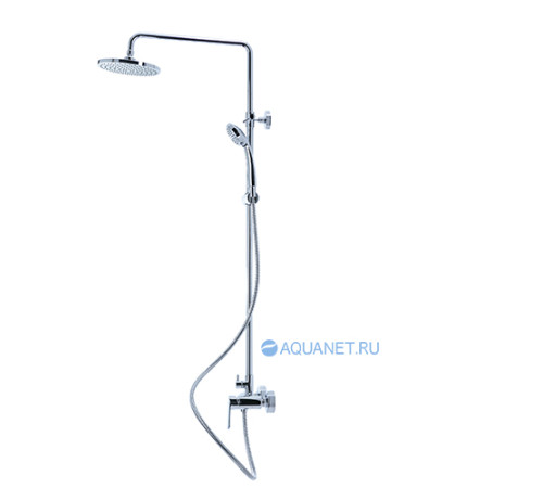 Душевая стойка со смесителем без излива Bravat Opal-C F9125183CP-A1-RUS