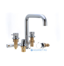 Смеситель на борт ванны Allen Brau Priority излив 190 мм хром 5.31007-00