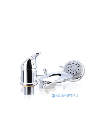 Смеситель на борт ванны Aquanet Practic 2 хром AF111-63B