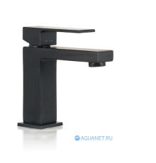 Смеситель для раковины Paffoni ELLE без донного клапана черный матовый EL071NO