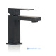Смеситель для раковины Paffoni ELLE без донного клапана черный матовый EL071NO