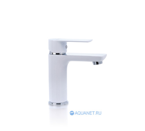 Смеситель для раковины Aquanet Arctic хром/белый AF520-10CW