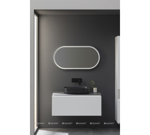 Тумба под раковину Allen Brau INFINITY 100 см 1+1 белый матовый 1.21004.WM