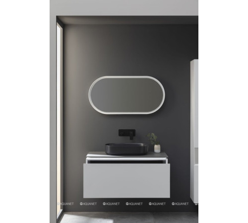 Тумба под раковину Allen Brau INFINITY 100 см 1+1 белый матовый 1.21004.WM